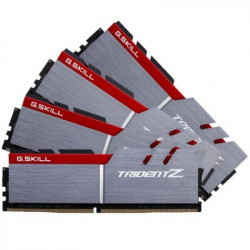 G.Skill Trident Z silber/rot DIMM Kit  32GB, DDR4-3200, CL16-18-18-38 (F4-3200C16D-32GTZ)
