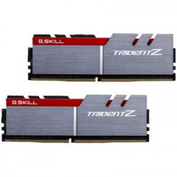 G.Skill Trident Z silber/rot DIMM Kit  16GB, DDR4-3200, CL15-15-15-35 (F4-3200C15D-16GTZ)