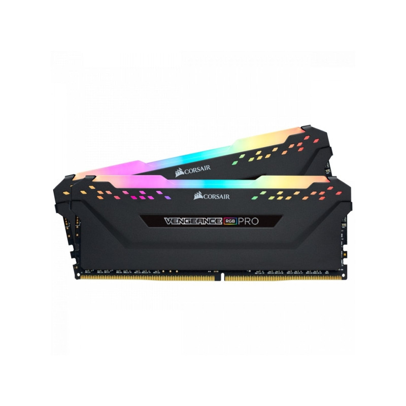 Corsair 16GB DDR4 2666MHz Kit(2x8GB) Vengeance RGB Pro Black (CMW16GX4M2A2666C16)