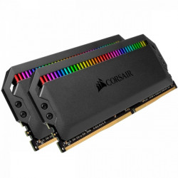 Corsair 16GB DDR4 3600MHz Kit(2x8GB) Dominator Platinum RGB Black (CMT16GX4M2C3600C18)
