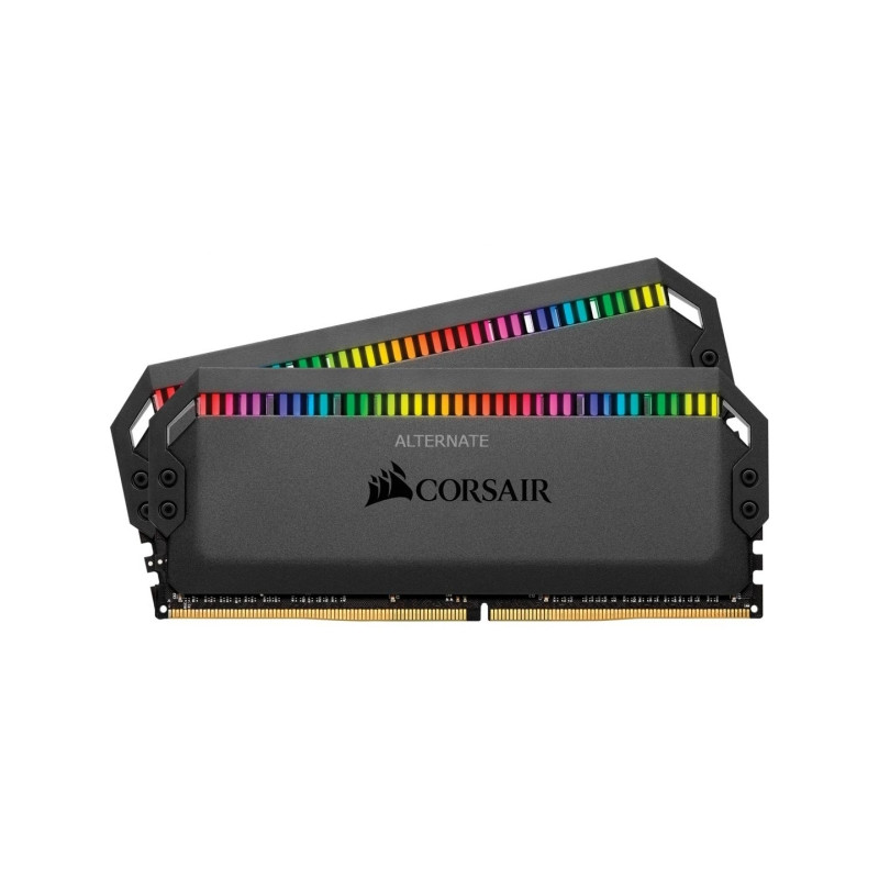 Corsair 16GB DDR4 4000MHz Kit(2x8GB) Dominator Platinum RGB Black (CMT16GX4M2K4000C19)
