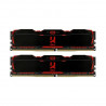 Good Ram 16GB DDR4 2666MHz Kit(2x8GB) IRDM X Series Black (IR-X2666D464L16S/16GDC)