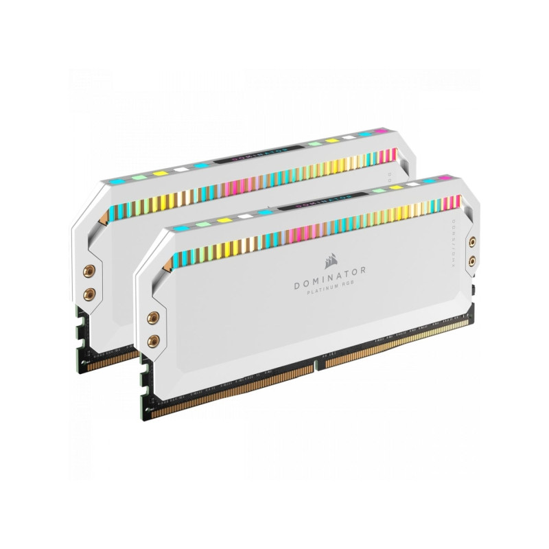 Corsair 32GB DDR5 5200MHz Kit(2x16GB) Dominator Platinum RGB White (CMT32GX5M2B5200C40W)