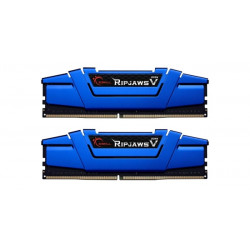 G.SKILL 16GB DDR4 2666MHz Kit(2x8GB) RipjawsV Blue (F4-2666C15D-16GVB)