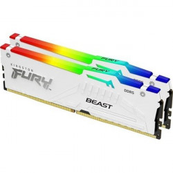 Kingston 32GB DDR5 5200MHz Kit(2x16GB) Fury Beast RGB White (KF552C40BWK2-32)