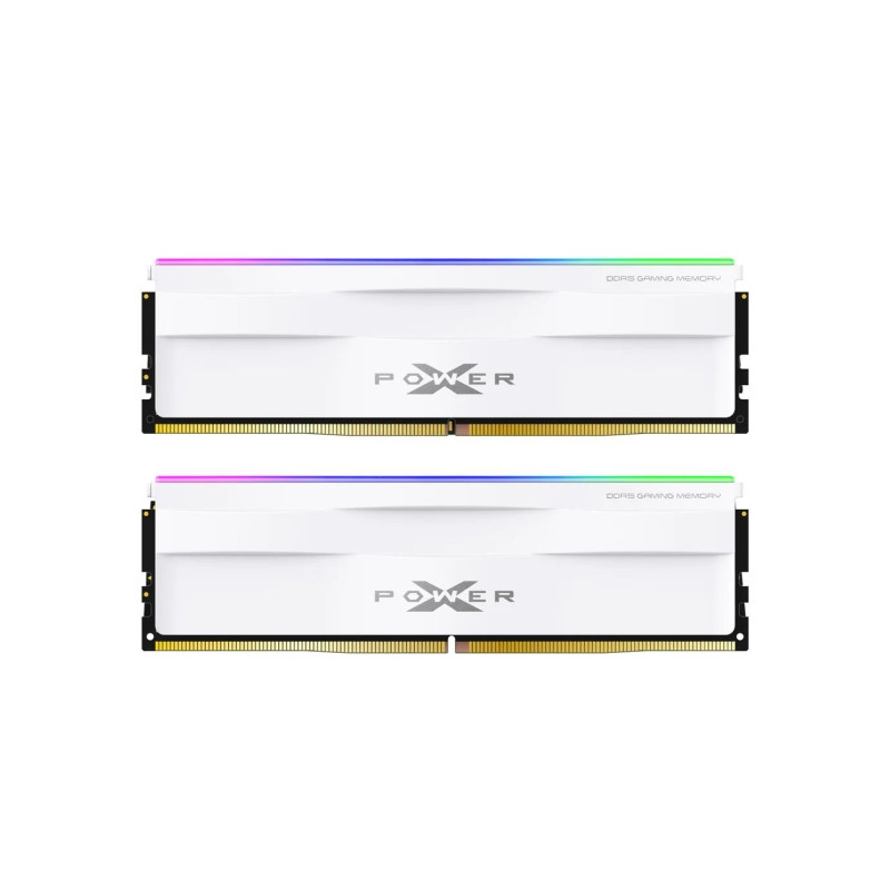 Silicon Power 32GB DDR5 5600MHz Kit(2x16GB) XPower Zenith RGB Gaming White (SP032GXLWU560FDH)
