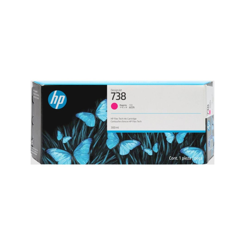 HP 676M7A (738) Magenta 