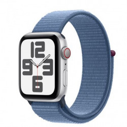 Apple Watch SE3 Cellular 44mm Silver Alu Case with Winter Blue Sport Loop (MRHM3)