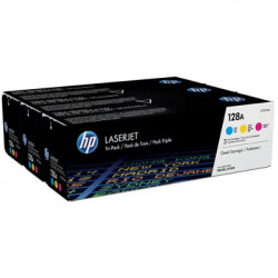 HP Toner 128A Triple-Pack (CF371AM)
