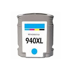 nano C4907AE ohne chip (940XL C, 28ml) kompatible Patrone