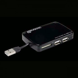 Revoltec Revoltec Portable Cardreader 70in1 mit Hub, USB 2.0 (RZ054)