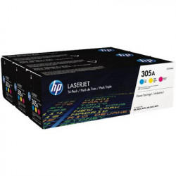 HP Toner 305A Triple-Pack (CF370AM)