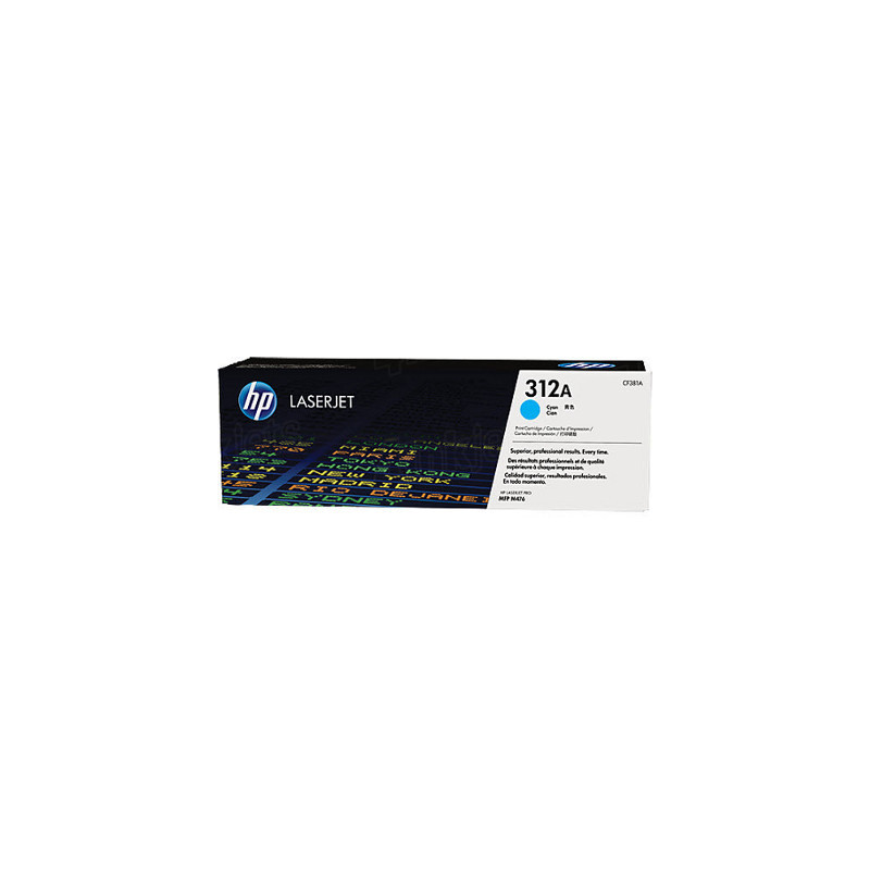 HP Toner 312A cyan (CF381A)