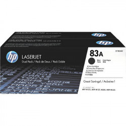 HP Toner 83A schwarz, Doppelpackung (CF283AD)