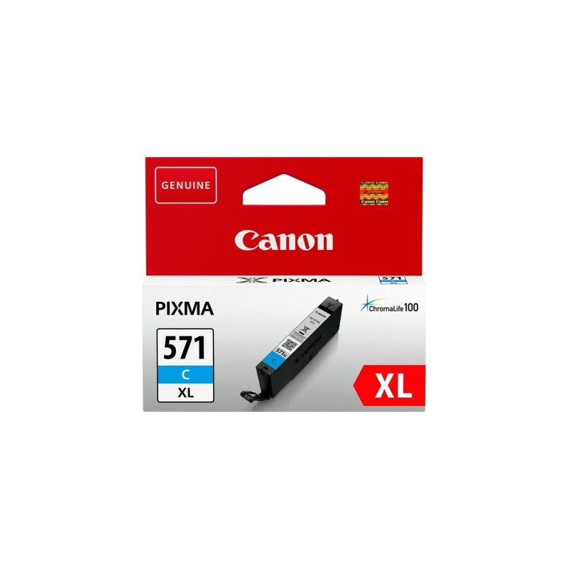 Canon CLI-571C XL Tinte cyan hohe Kapazität (0332C001/0332C004)