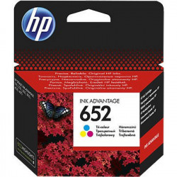 HP Druckkopf mit Tinte Nr 652 farbig (F6V24AE)