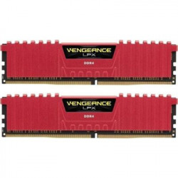 Corsair Vengeance LPX rot DIMM Kit 16GB, DDR4-3200, CL16-18-18-36 (CMK16GX4M2B3200C16R)