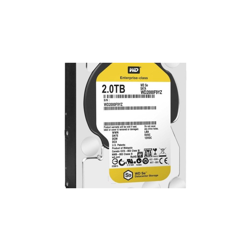 OEM 2TB WD 3.5 Gold SATAIII winchester (WD2005FBYZ)