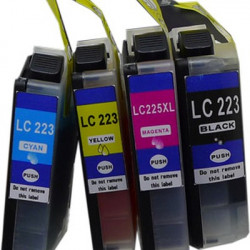 Kompatible Tinte zu Brother LC223BK schwarz