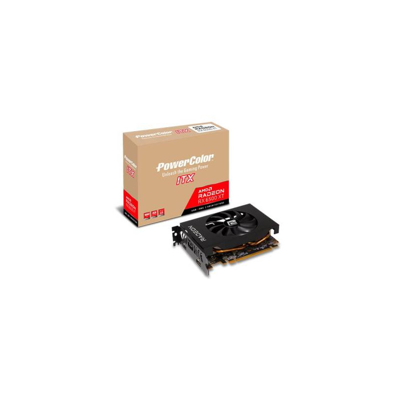 PowerColor RX 6500 XT 4GB DDR6 (AXRX 6500XT 4GBD6-DH)