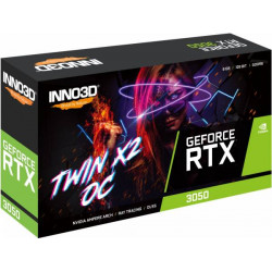 Inno3D GeForce RTX 3050 8GB DDR6 Twin OC X2 (N30502-08D6X-11902130)