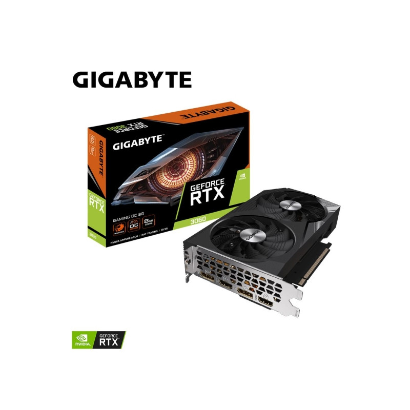 Gigabyte RTX 3060 GAMING OC 8G (GV-N3060GAMING OC-8GD)