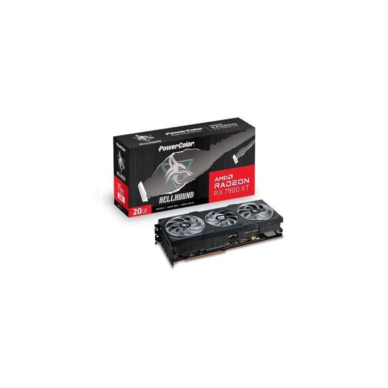 PowerColor RX 7900 XT 20GB GDDR6 Hellhound (RX 7900 XT 20G-L/OC)