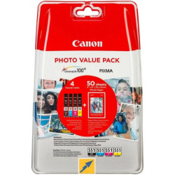Canon CLI-551 Multipack (6508B005)