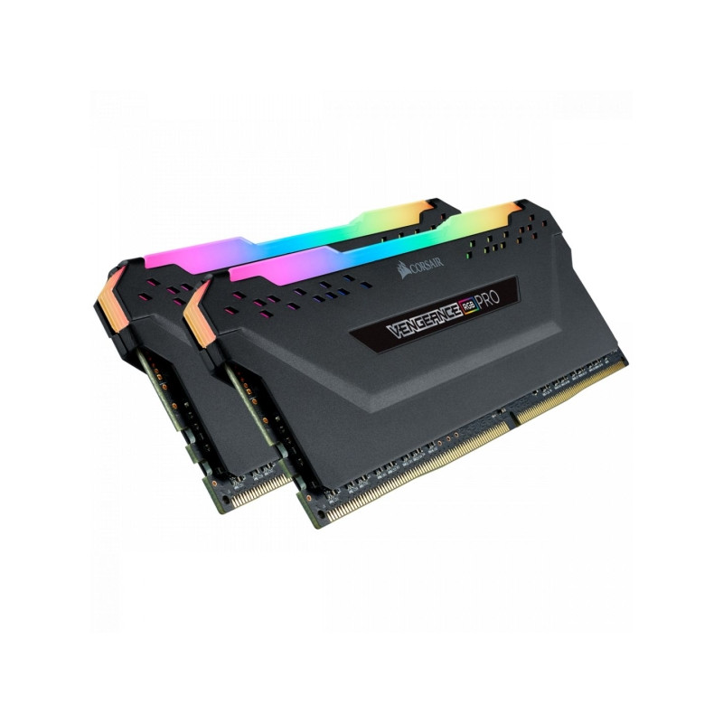 Corsair 16GB DDR4 3600MHz Kit(2x8GB) Vengeance RGB Pro Black (CMW16GX4M2C3600C18)