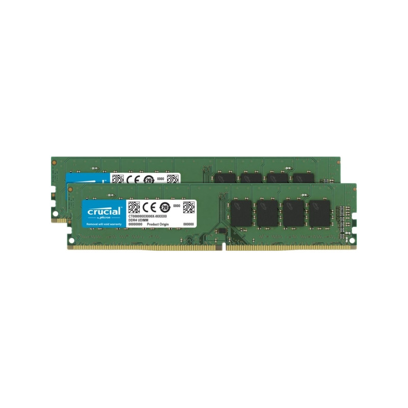 Crucial 32GB DDR4 2400MHz Kit(2x16GB) (CT2K16G4DFD824A)