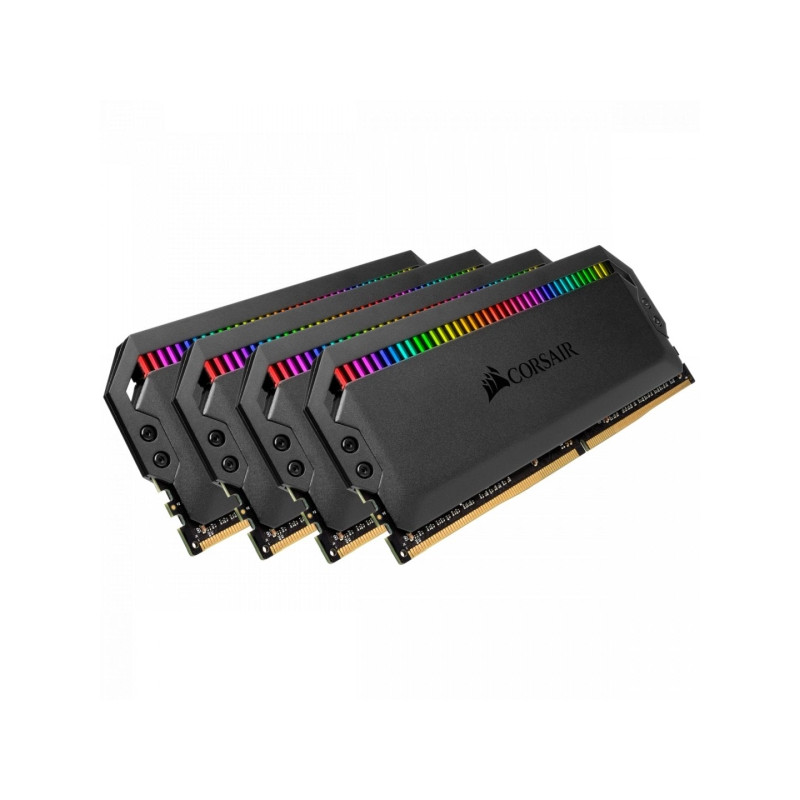 Corsair 32GB DDR4 3200MHz Kit(4x8GB) Dominator Platinum RGB Black (CMT32GX4M4C3200C16)