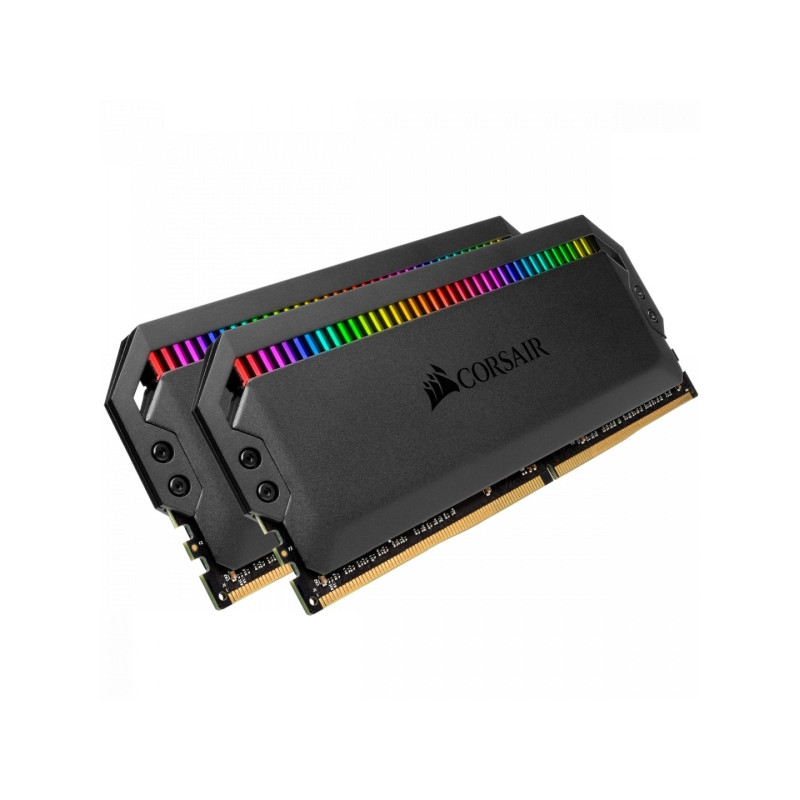 Corsair 16GB DDR4 3200MHz Kit(2x8GB) Dominator Platinum RGB Black (CMT16GX4M2C3200C16)