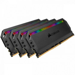 Corsair 32GB DDR4 3200MHz Kit(4x8GB) Dominator Platinum RGB Black (CMT32GX4M4Z3200C16)