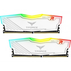 TeamGroup 16GB DDR4 3200MHz Kit(2x8GB) Delta RGB White (TF4D416G3200HC16CDC01)