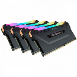 Corsair 64GB DDR4 3200MHz Kit(4x16GB) Vengeance RGB Pro Black (CMW64GX4M4E3200C16)