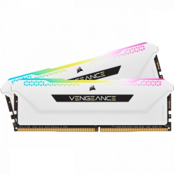 Corsair 32GB DDR4 3600MHz Kit(2x16GB) Vengeance RGB Pro SL White (CMH32GX4M2D3600C18W)