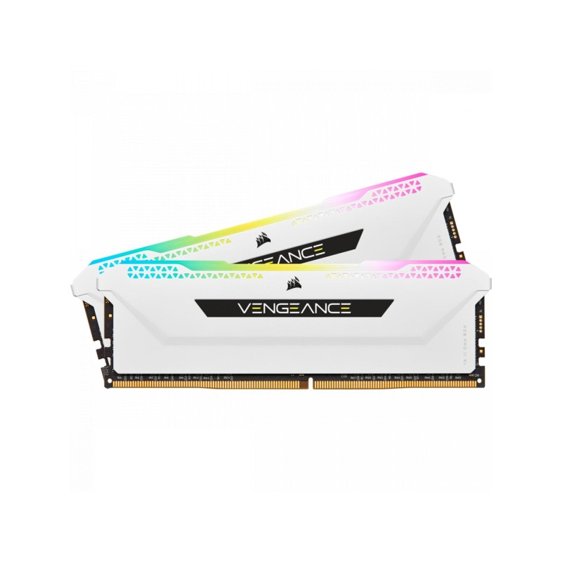 Corsair 32GB DDR4 3600MHz Kit(2x16GB) Vengeance RGB Pro SL White (CMH32GX4M2D3600C18W)