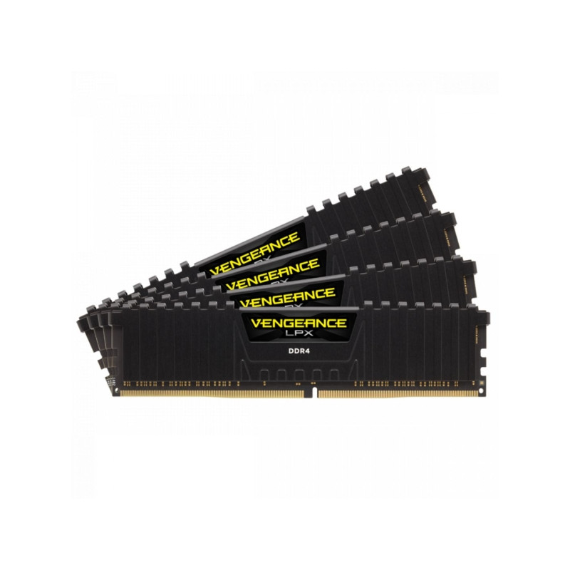 Corsair 32GB DDR4 3600MHz Kit(4x8GB) Vengeance LPX Black (CMK32GX4M4D3600C16)