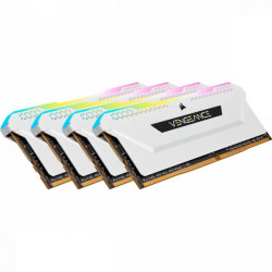 Corsair 32GB DDR4 3200MHz Kit(4x8GB) Vengeance RGB Pro SL White (CMH32GX4M4E3200C16W)