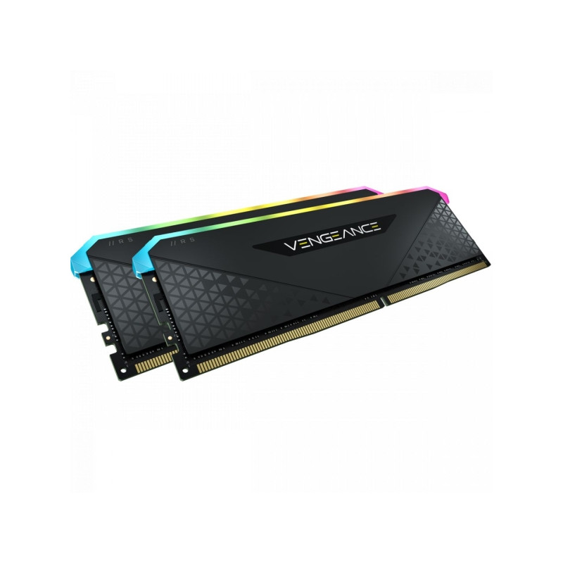 Corsair 32GB DDR4 3200MHz Kit(2x16GB) Vengeance RGB RS Black (CMG32GX4M2E3200C16)
