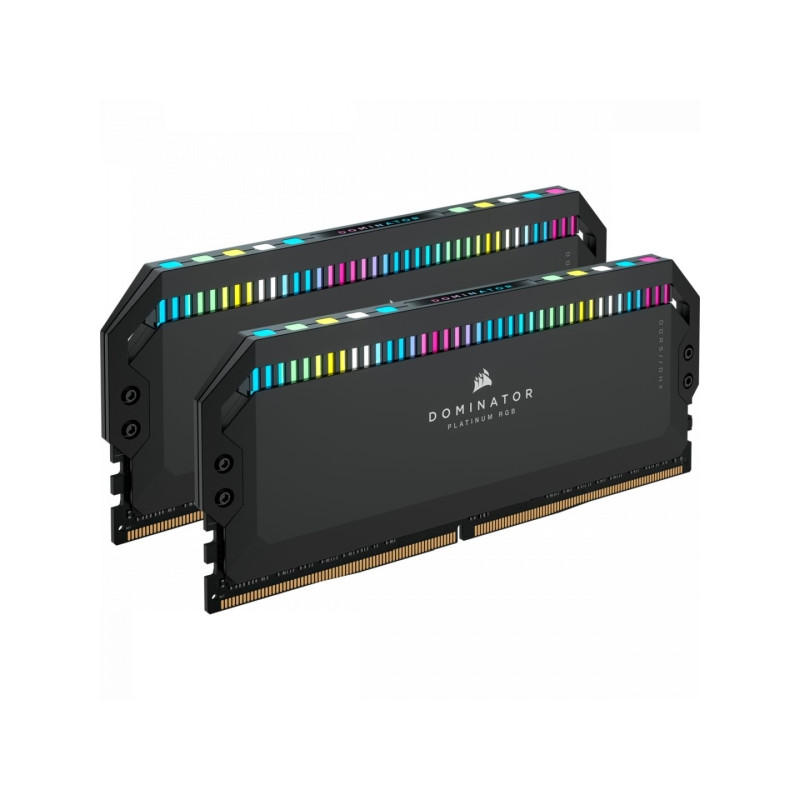Corsair 32GB DDR5 6200MHz Kit(2x16GB) Dominator Platinum RGB Black (CMT32GX5M2X6200C36)