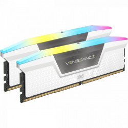 Corsair 32GB DDR5 6000MHz Kit(2x16GB) Vengeance RGB White (CMH32GX5M2B6000C40W)