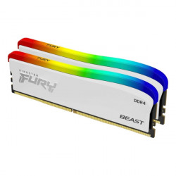 Kingston 16GB DDR4 3200MHz Kit(2x8GB) Fury Beast RGB SE White (KF432C16BWAK2/16)