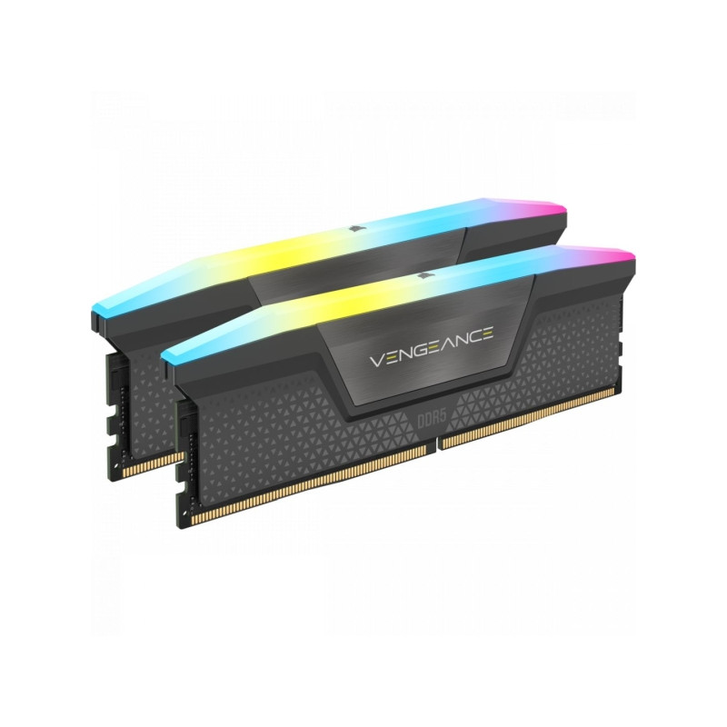 Corsair 32GB DDR5 5200MHz Kit(2x16GB) Vengeance RGB AMD Expo Black (CMH32GX5M2B5200Z40K)