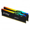 Kingston 64GB DDR5 6000MHz Kit(2x32GB) Fury Beast RGB Black (KF560C36BBEAK2-64)