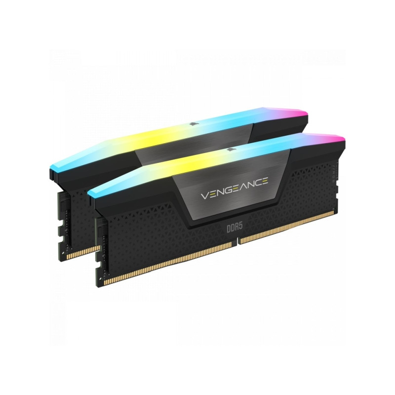 Corsair 48GB DDR5 5600MHz Kit(2x24GB) Vengeance RGB Black (CMH48GX5M2B5600C40)