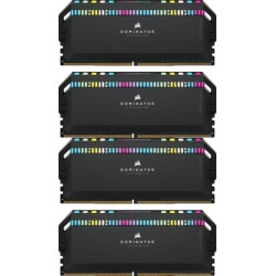 Corsair 64GB DDR5 6600MHz Kit(4x16GB) Dominator Platinum RGB Black (CMT64GX5M4B6600C32)