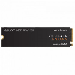 Western Digital 1TB M.2 2280 NVMe SN850X Without Heatsink Black (WDS100T2X0E)
