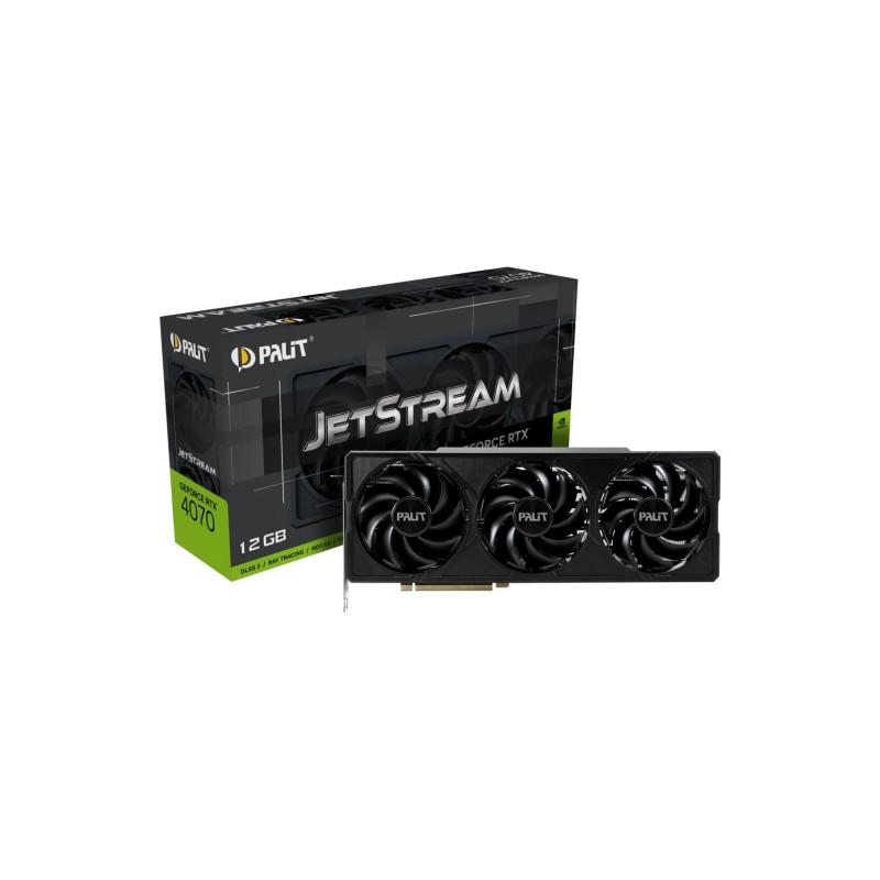 Palit Geforce RTX 4070 12GB GDDR6X JetStream (NED4070019K9-1047J)