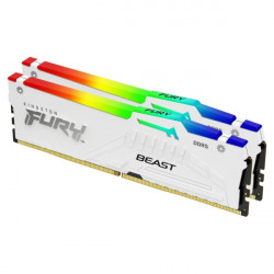 Kingston 64GB DDR5 6000MHz Kit(2x32GB) Fury Beast RGB White (KF560C36BWEAK2-64)